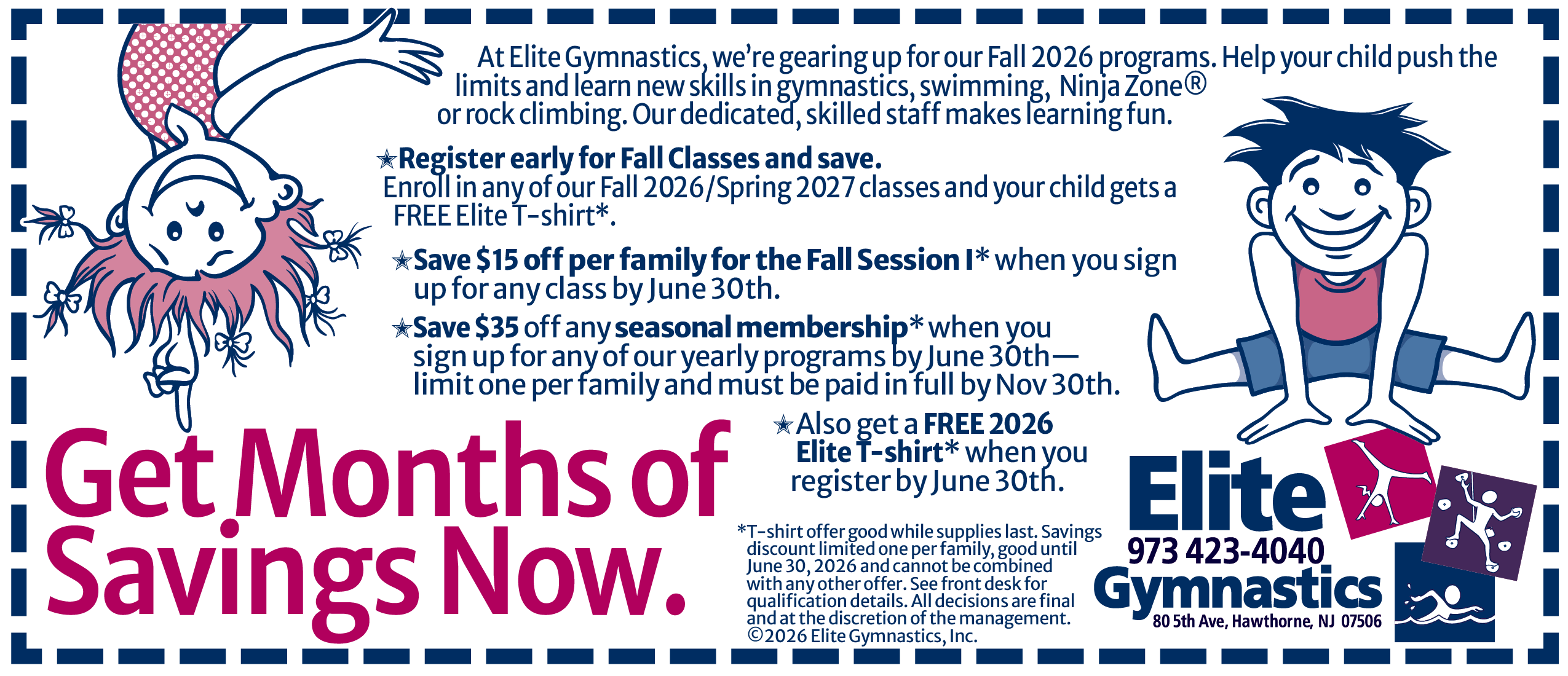 Early Registration coupon